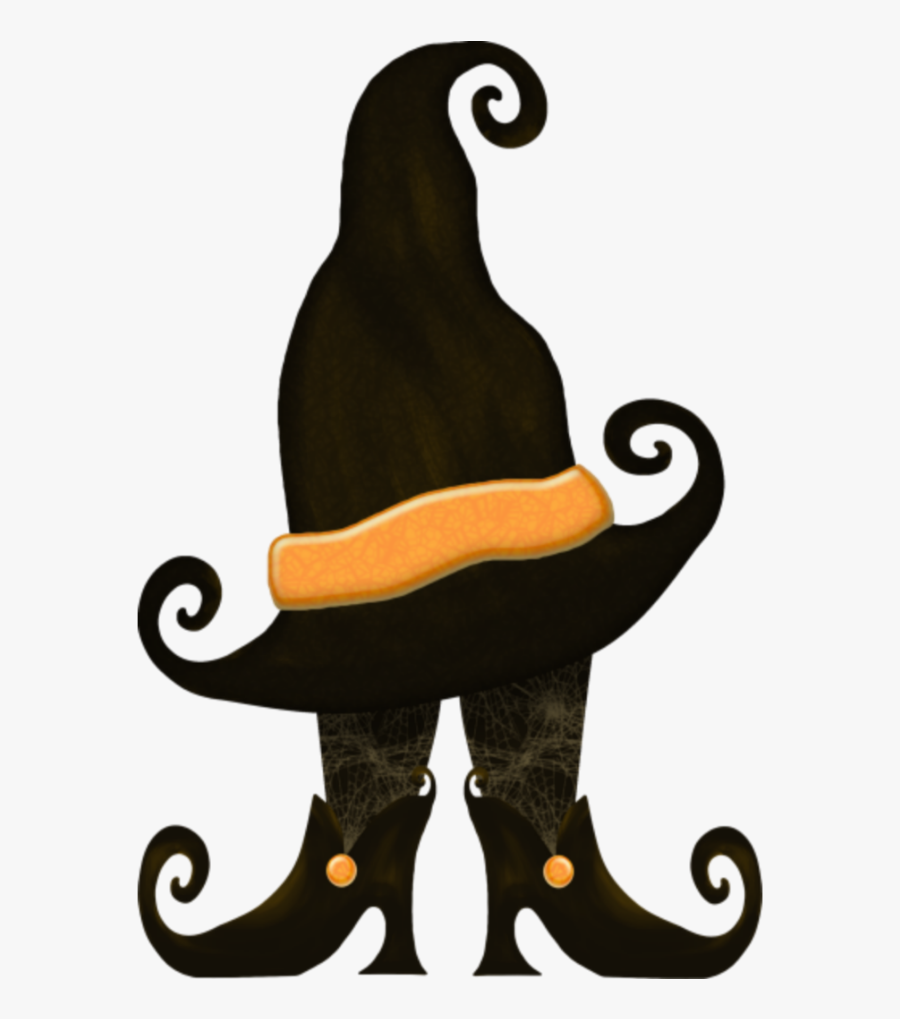 #mq #shoe #shoes #hat #witch #black #halloween - Witches Hats Clip Art, Transparent Clipart