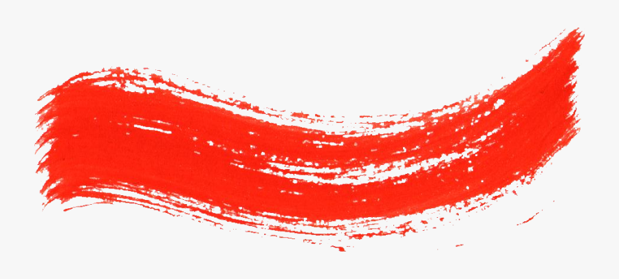 Dry Red Watercolor - Dry Brush Red Png, Transparent Clipart