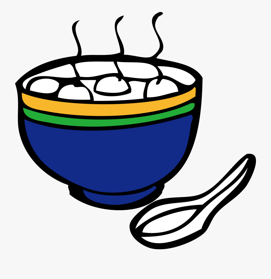 Tangyuan Lantern Festival Bowl Stroke - 吃 湯圓 簡 筆畫, Transparent Clipart