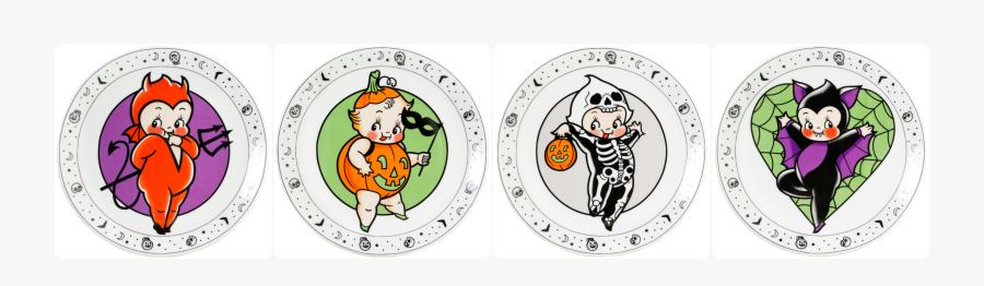 Plates - Sourpuss Kewpie Plate, Transparent Clipart