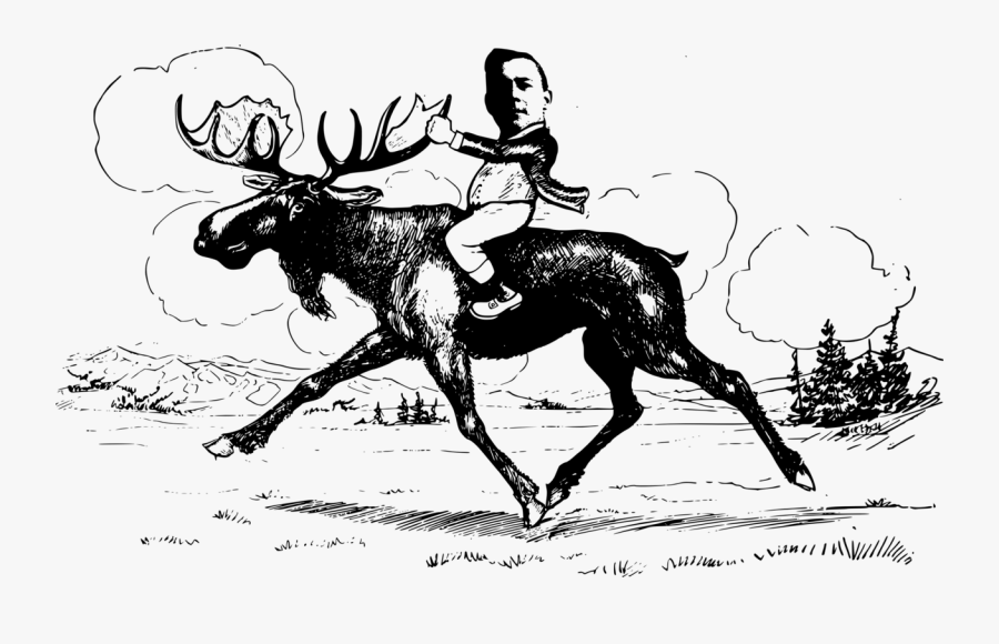 Elk Clipart Mule Deer - Mane, Transparent Clipart