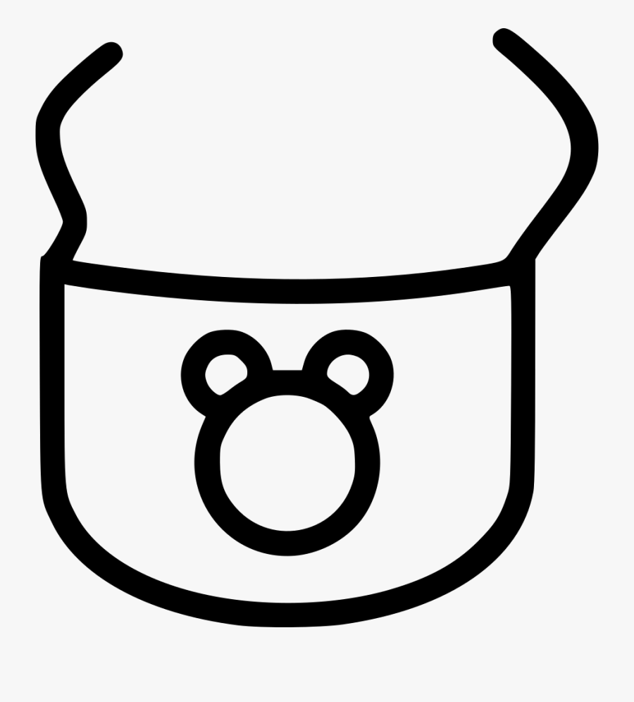 Baby Bib - Baby Bibs Vector, Transparent Clipart