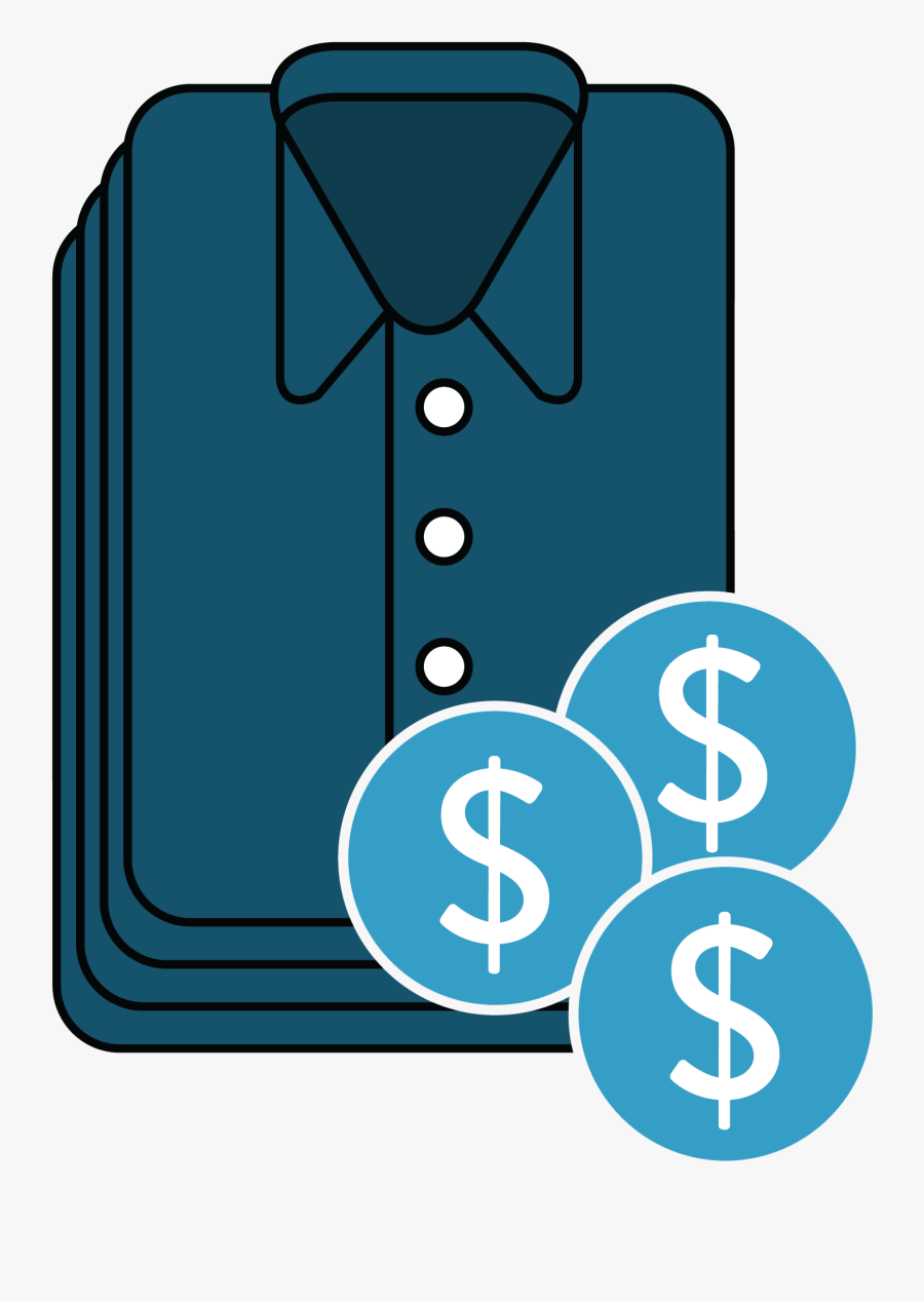 $300 Dry Cleaning Credit - Illustration, Transparent Clipart