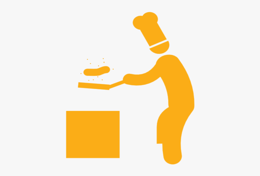 Chef Cooking Icon Png, Transparent Clipart