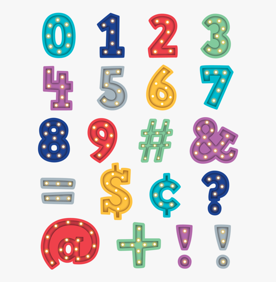 Marquee Alphabet Stickers Alternate Image C, Transparent Clipart