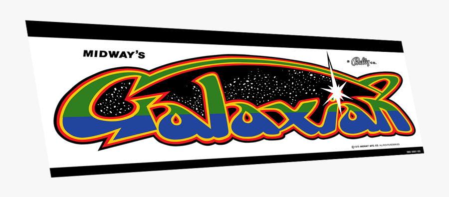 Galaxian Marquee, Transparent Clipart