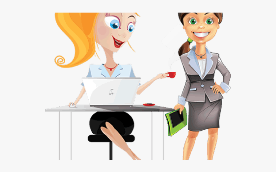 Marketing Clipart Marketing Director - Transparent Business Woman Cartoon, Transparent Clipart
