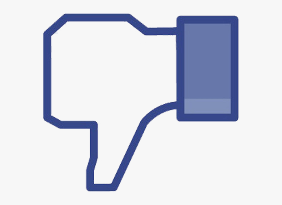 Dislike Png - Social Media With A Cross, Transparent Clipart