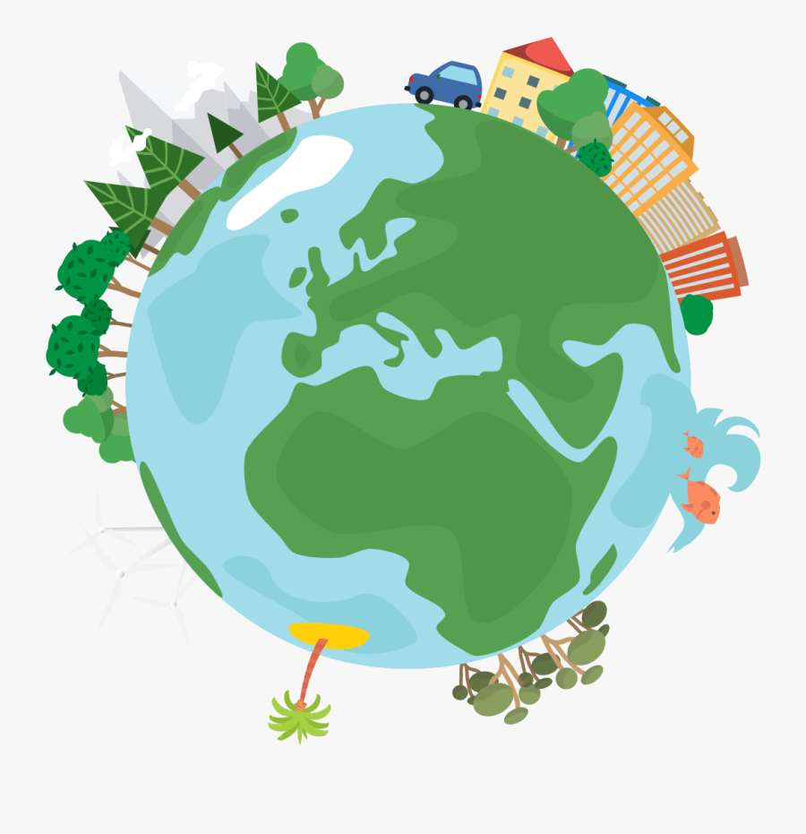 Croatia On The Globe, Transparent Clipart