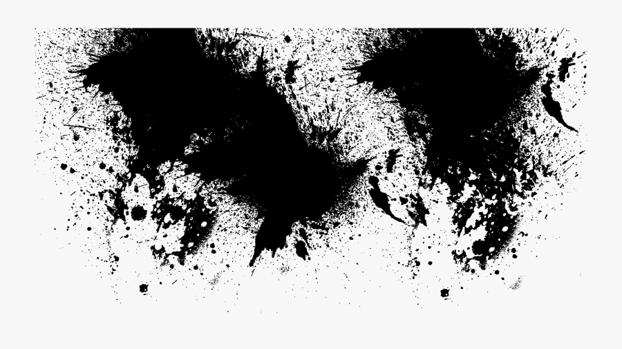 Black,black And White,monochrome Design,visual Arts,style,world,art - Black Paint Splatter Transparent Png, Transparent Clipart