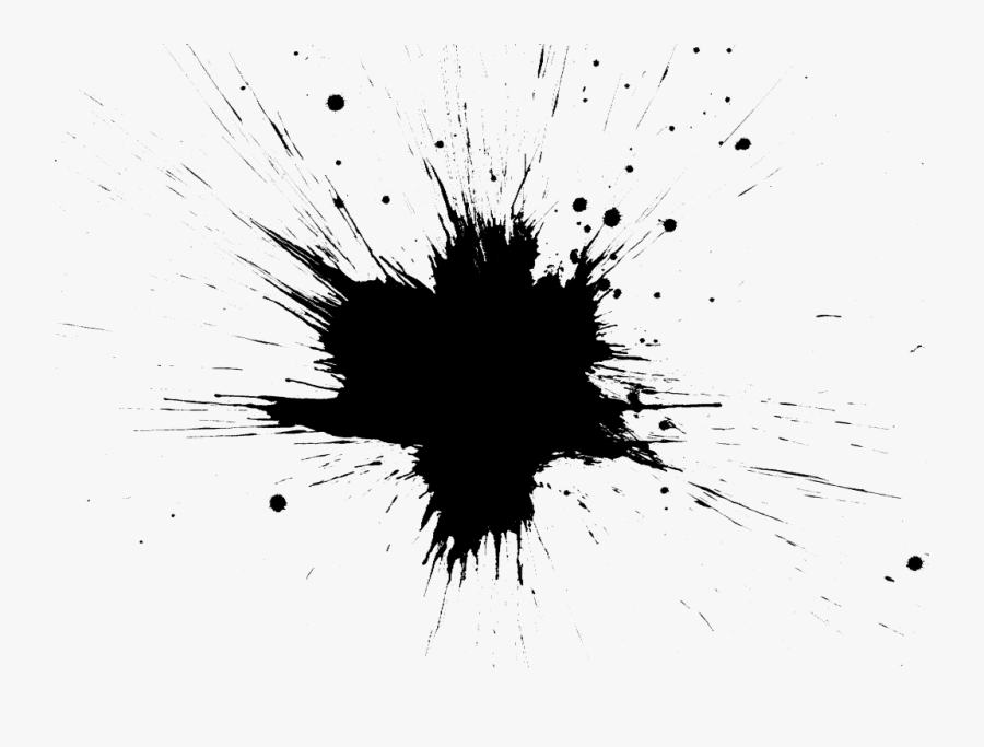 Black Transparent Splash - Png For Black Splash, Transparent Clipart