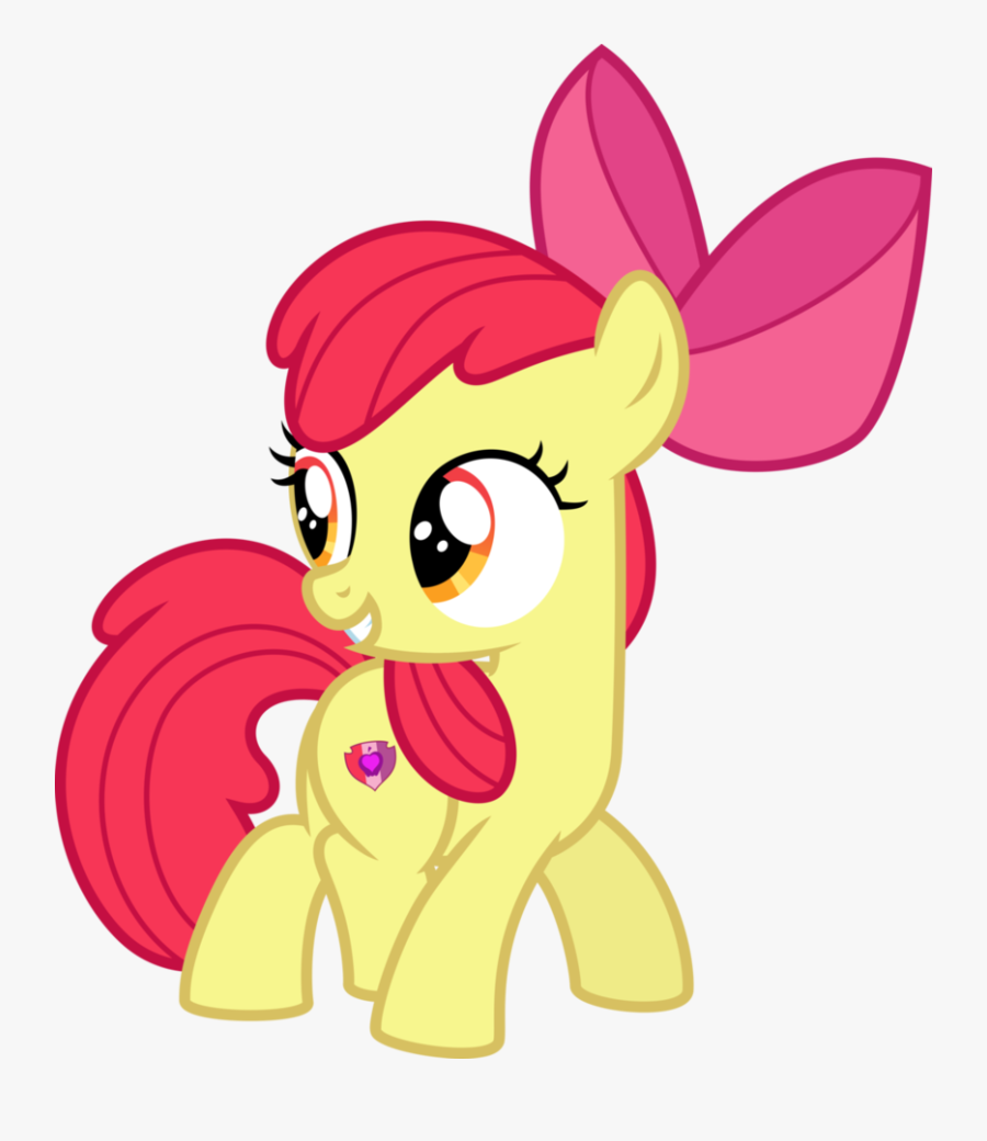 Cutie Mark Crusaders Apple Bloom, Transparent Clipart