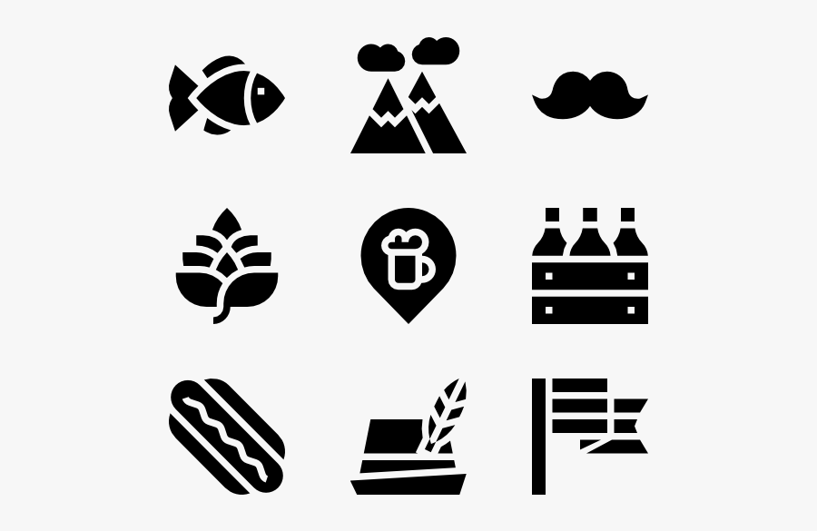 Oktoberfest - Icon Gym Equipment Vector, Transparent Clipart