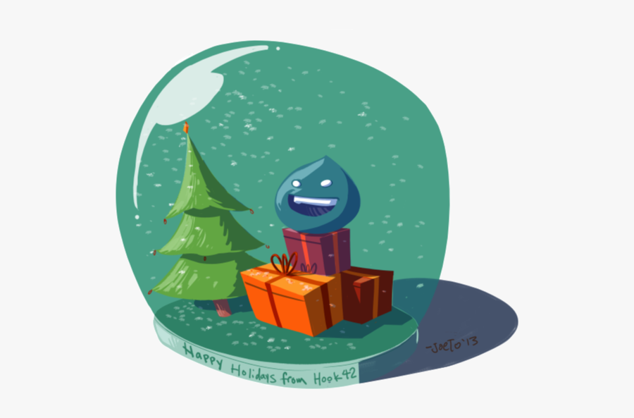 Hook42 Drupal Snowglobe - Illustration, Transparent Clipart