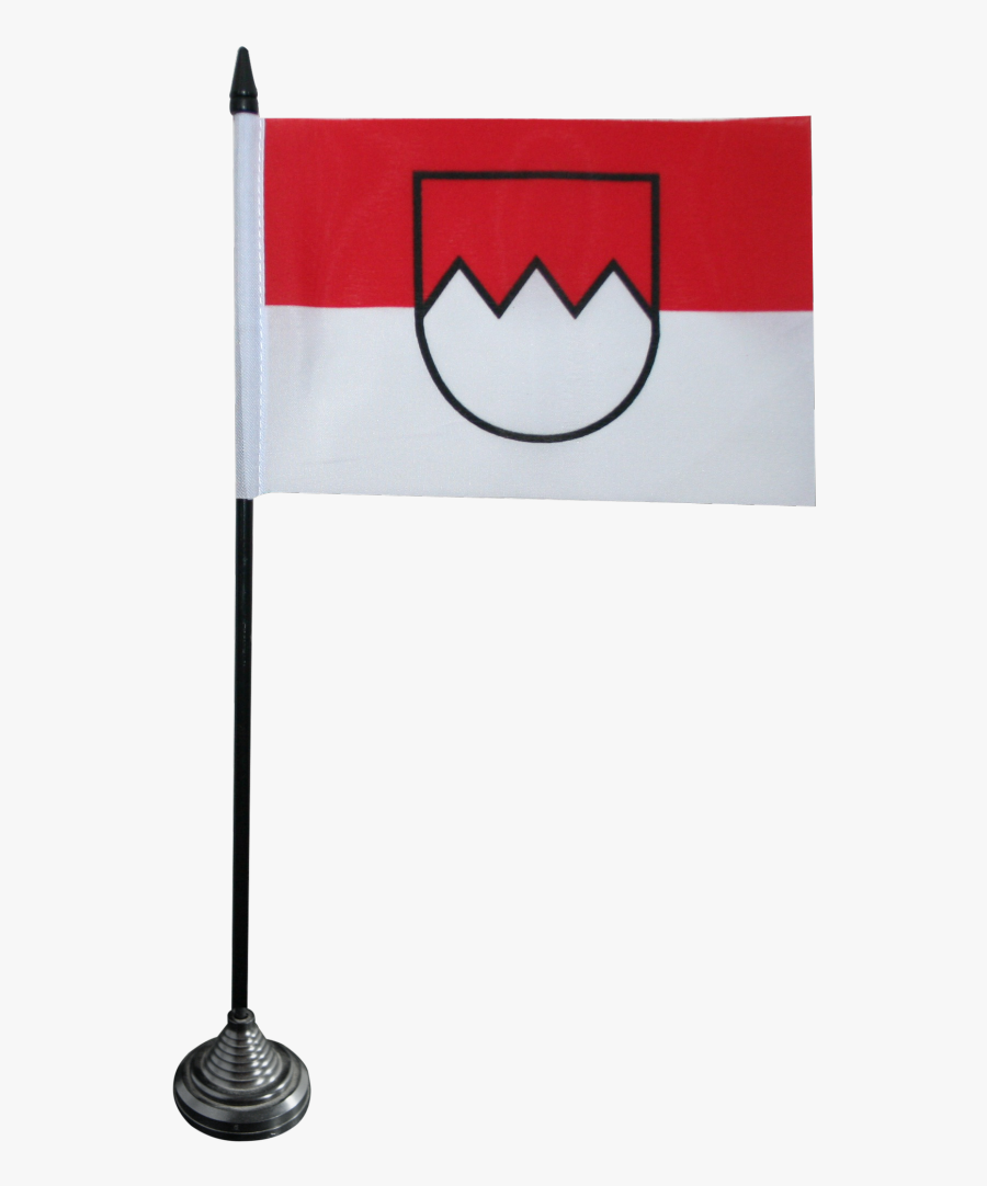 Germany Franconia Table Flag - Indonesia Table Flag Png, Transparent Clipart