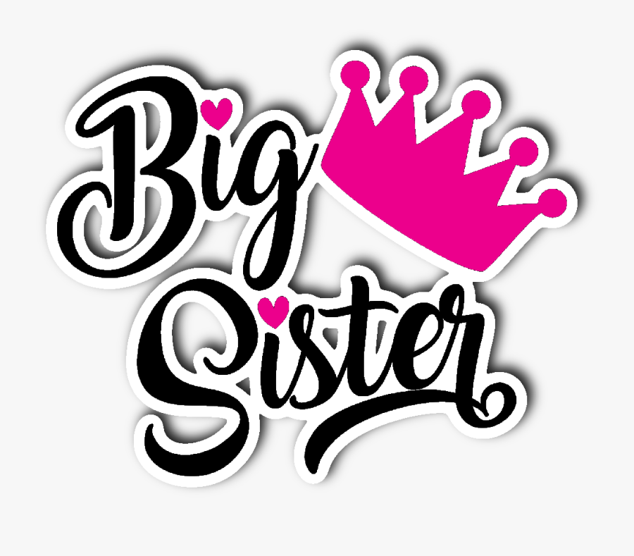 Transparent Big Sister Clipart, Transparent Clipart