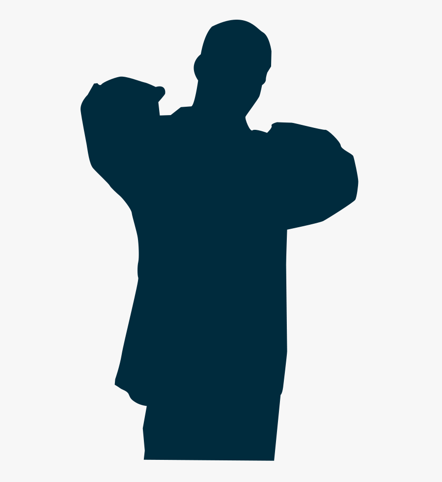 Yo Boy Svg Clip Arts - Silhouette Of Man Rapper, Transparent Clipart