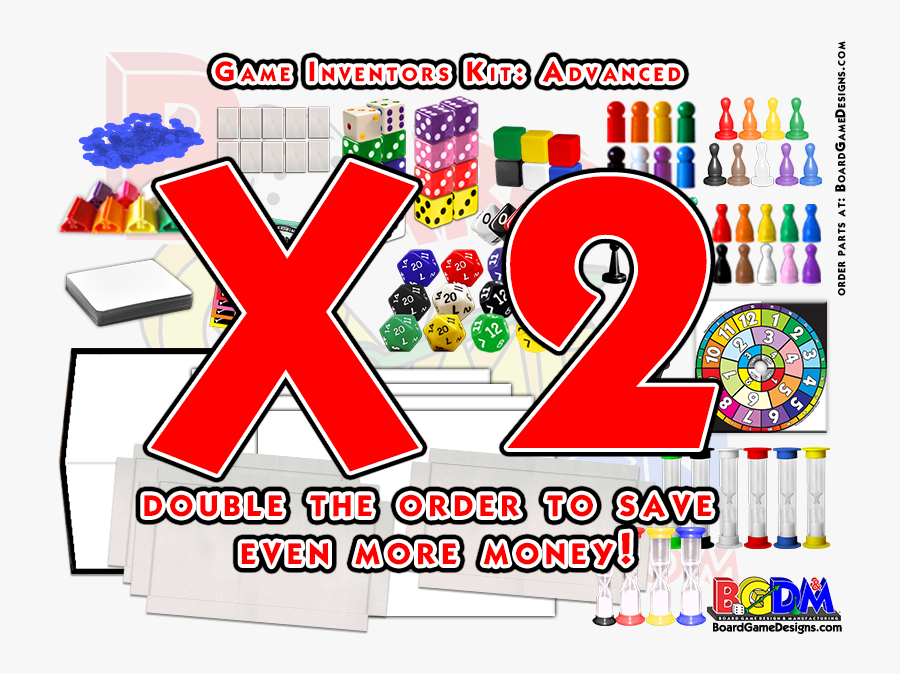 Game Inventors Kit Hundreds Of Pieces Doubled, Get, Transparent Clipart