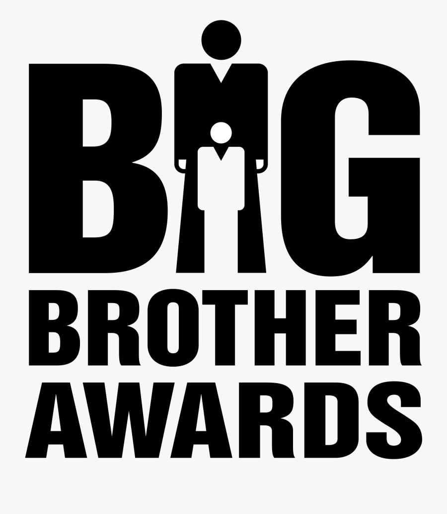 Big Brother Logo Png - Big Brother Award, Transparent Clipart