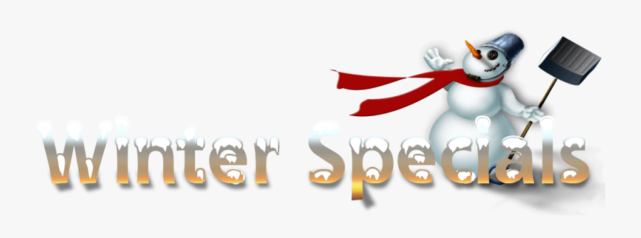 2015 Winter Specials - Graphic Design, Transparent Clipart