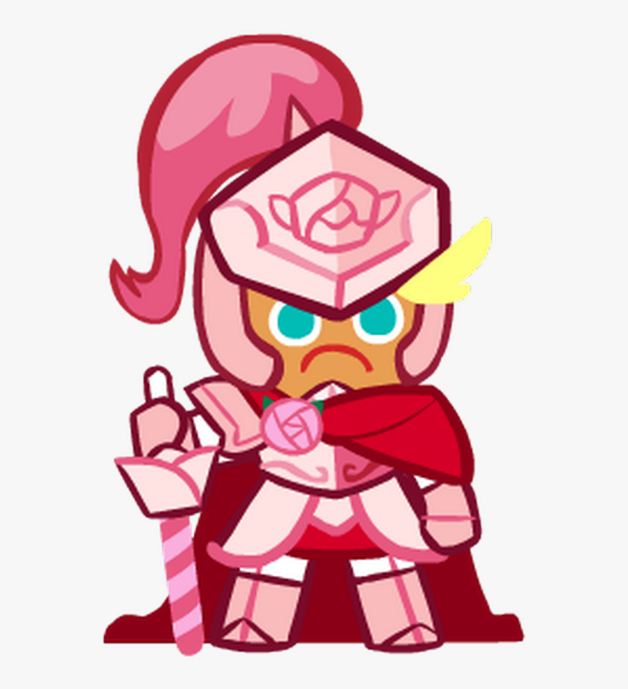 Cookie Run Knight Cookie Rose Armor, Transparent Clipart
