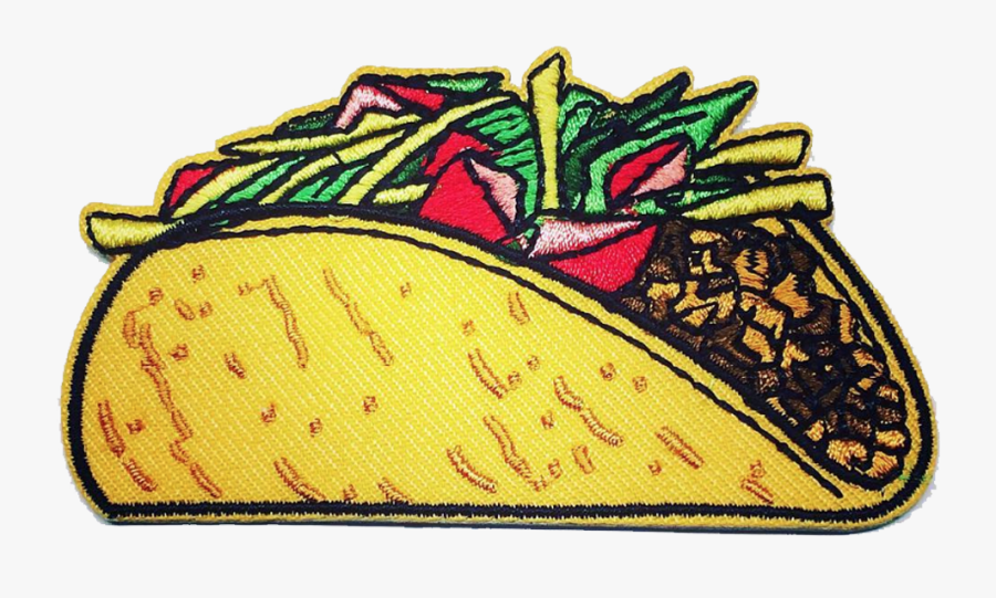 Image Of Taco Tuesday Patch, Transparent Clipart