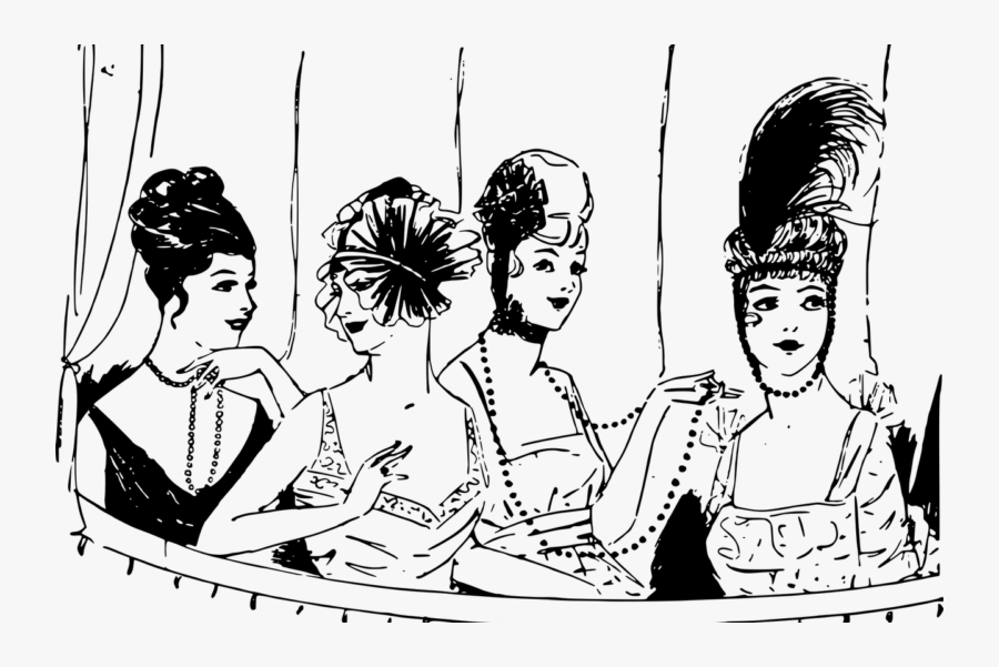 Women Friendships, Transparent Clipart