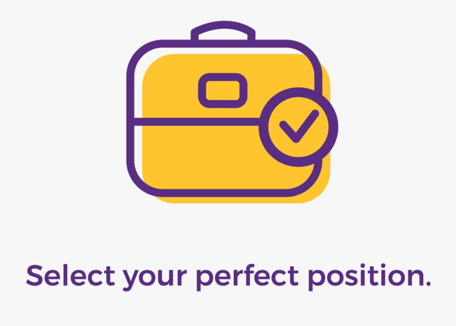 Select Your Perfect Position, Transparent Clipart