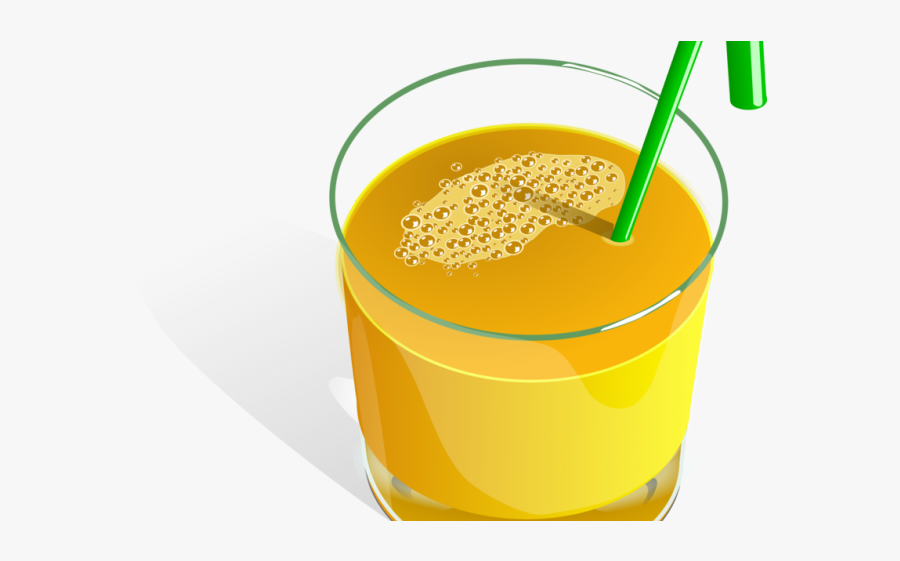Juice Clipart Apple Cider - Glass Of Juice, Transparent Clipart