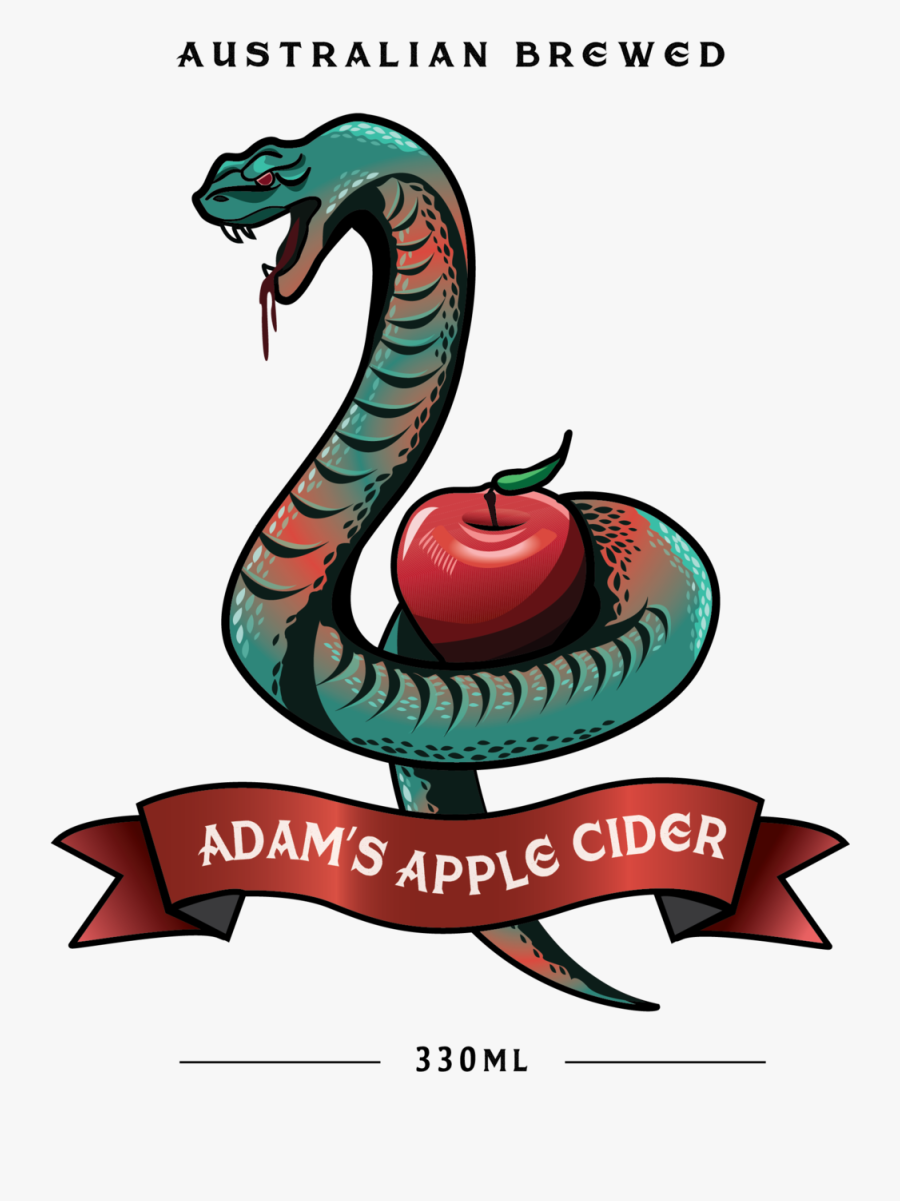 Adam"s Apple Cider, Transparent Clipart