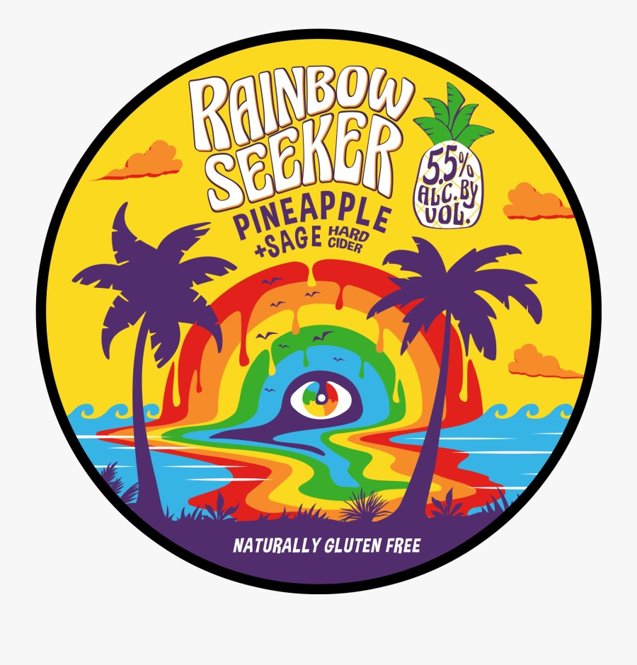 Blake's Hard Cider Rainbow Seeker, Transparent Clipart