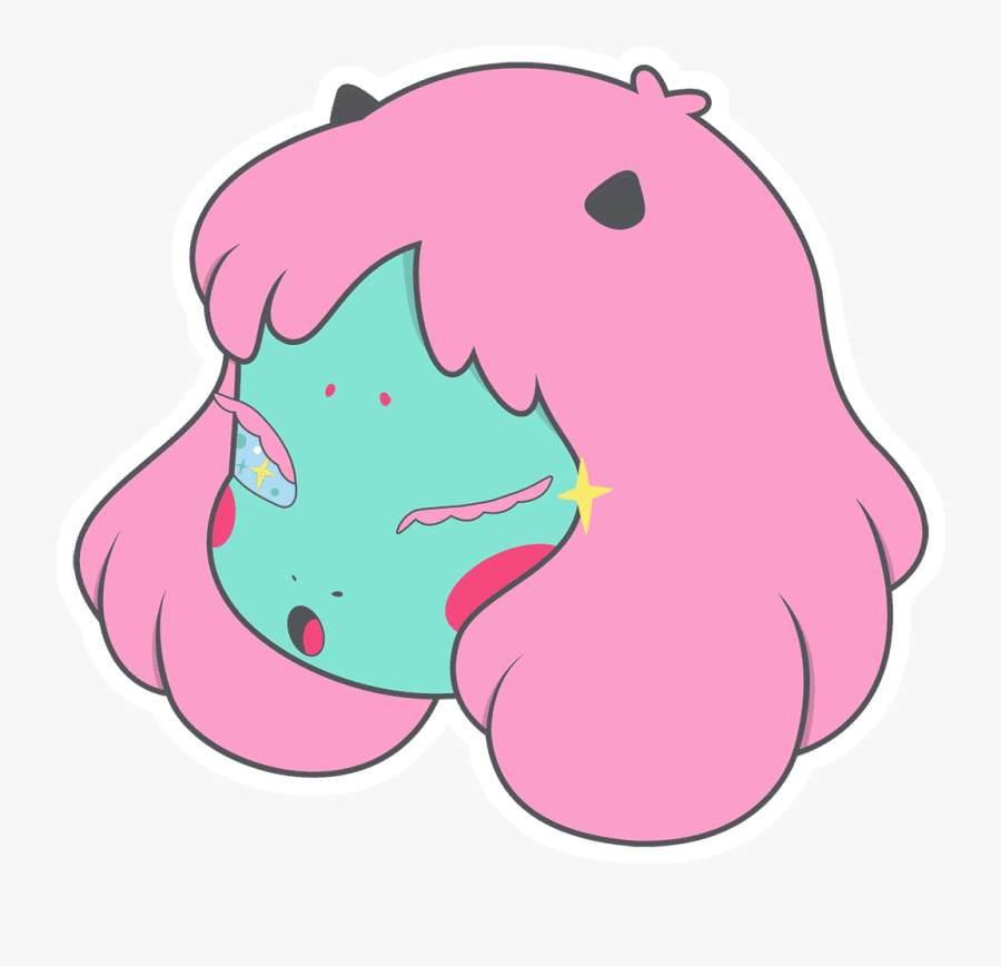 Cosmicgirl Cosmicworld Sticker By Okokume Clipart , - Cartoon, Transparent Clipart