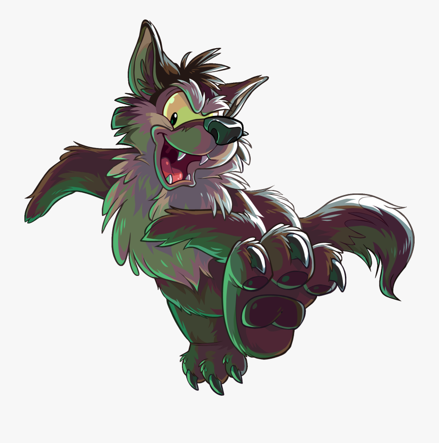 Transparent Rookie Clipart - Club Penguin Werewolf Rookie, Transparent Clipart