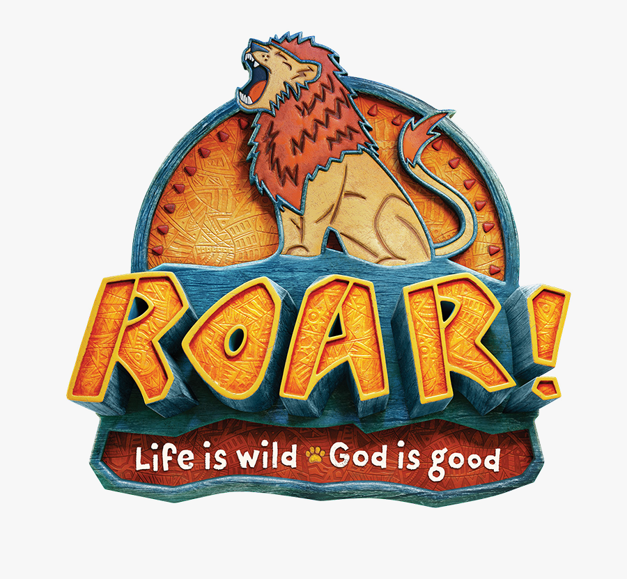 Roar Vacation Bible School, Transparent Clipart