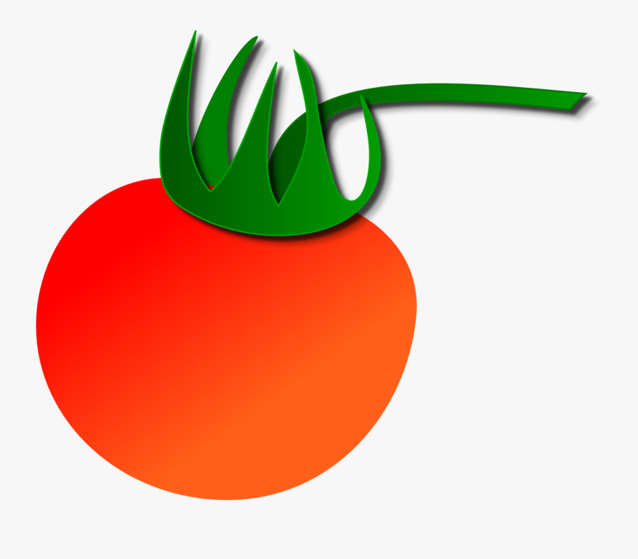 Transparent Fruits And Vegetables Png - Tomato, Transparent Clipart