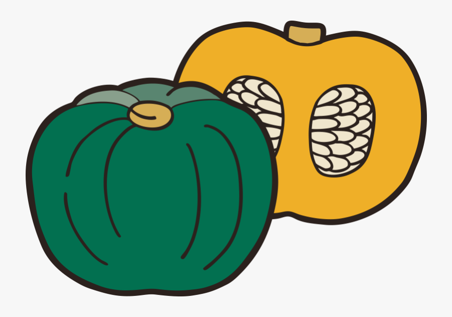 Pumpkin Vegetable Fruit Clip Art - ผล ไม้ ผัก การ์ตูน, Transparent Clipart