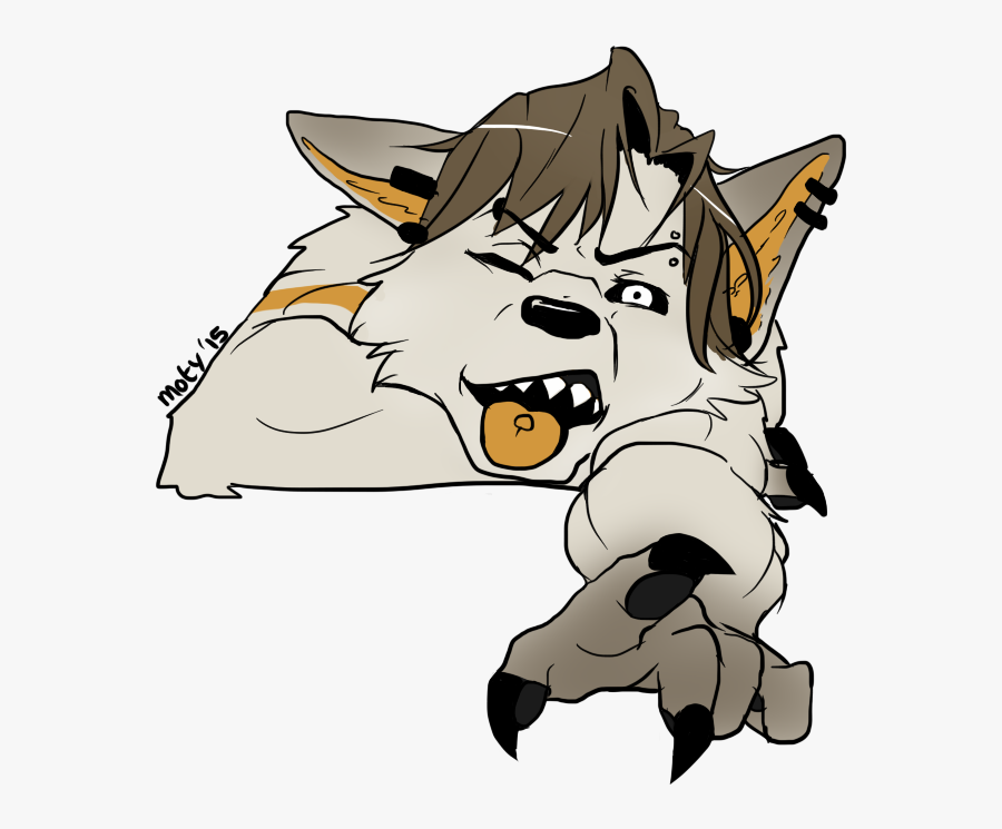 Misc Pissy Werewolf - Cartoon, Transparent Clipart