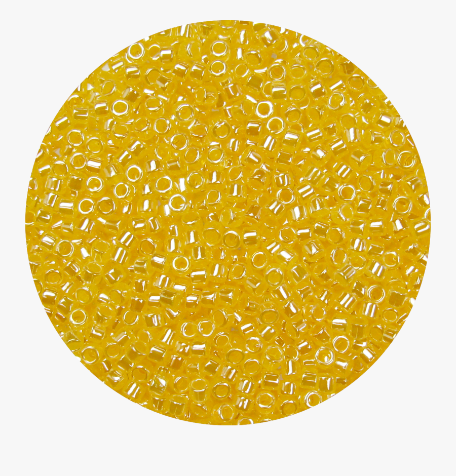 Ceylon Melon 11/0 Delica Seed Beads - Circle, Transparent Clipart