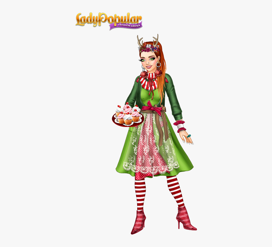 Lady Popular Outfits, Transparent Clipart