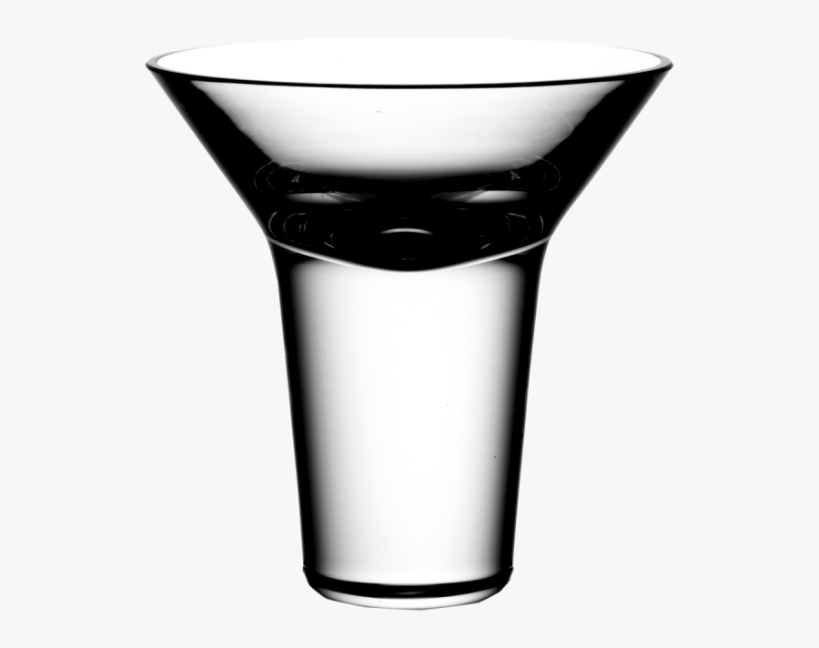 Ice Martini Cocktail Glasses - Vase, Transparent Clipart