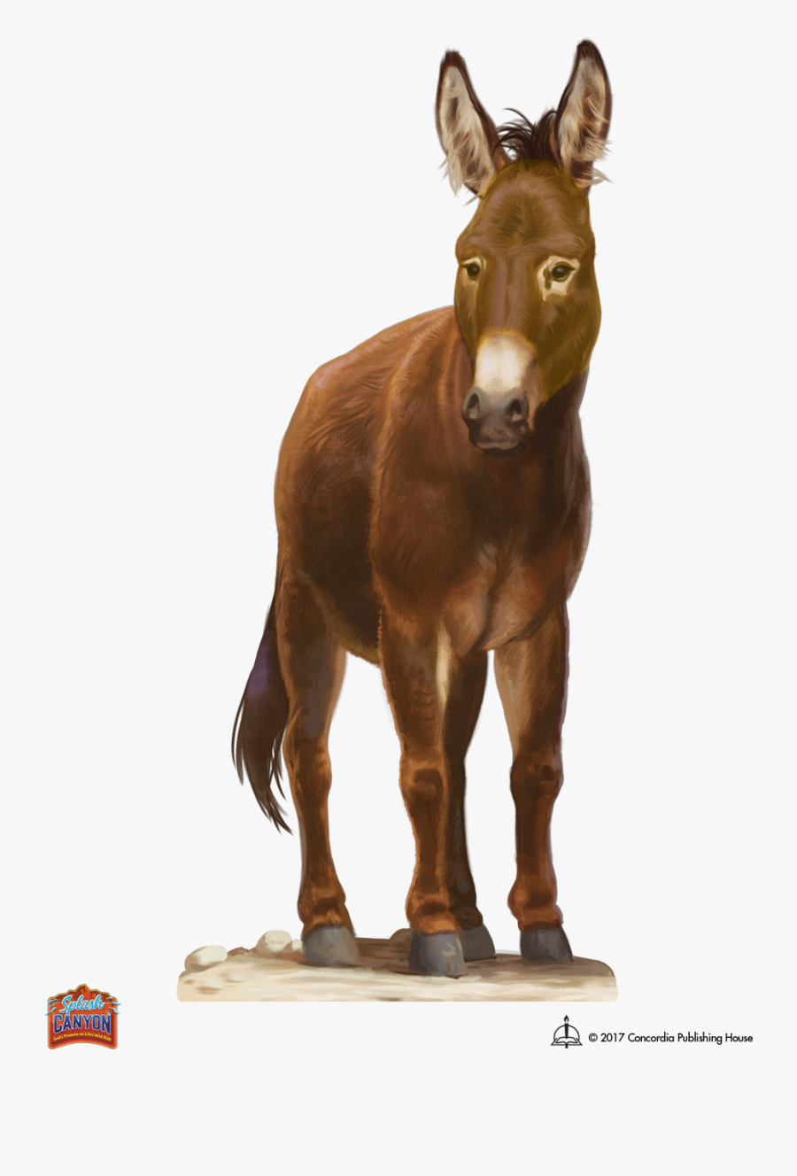 Burro, Transparent Clipart