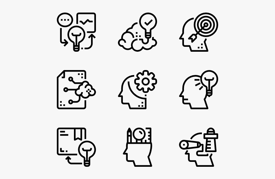 Brain Process And Idea - Agriculture Icon, Transparent Clipart