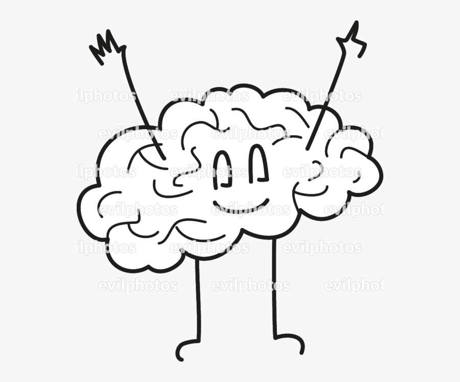 Brain Drawing Vector And Stock Photo, Transparent Clipart