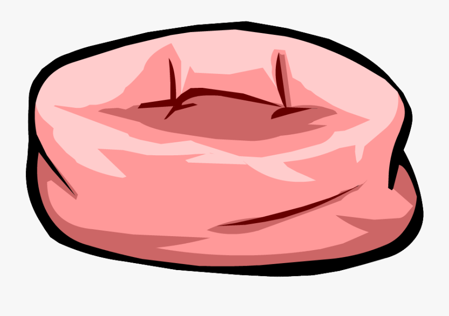 Club Penguin Wiki - Bean Bag Chair Clipart, Transparent Clipart