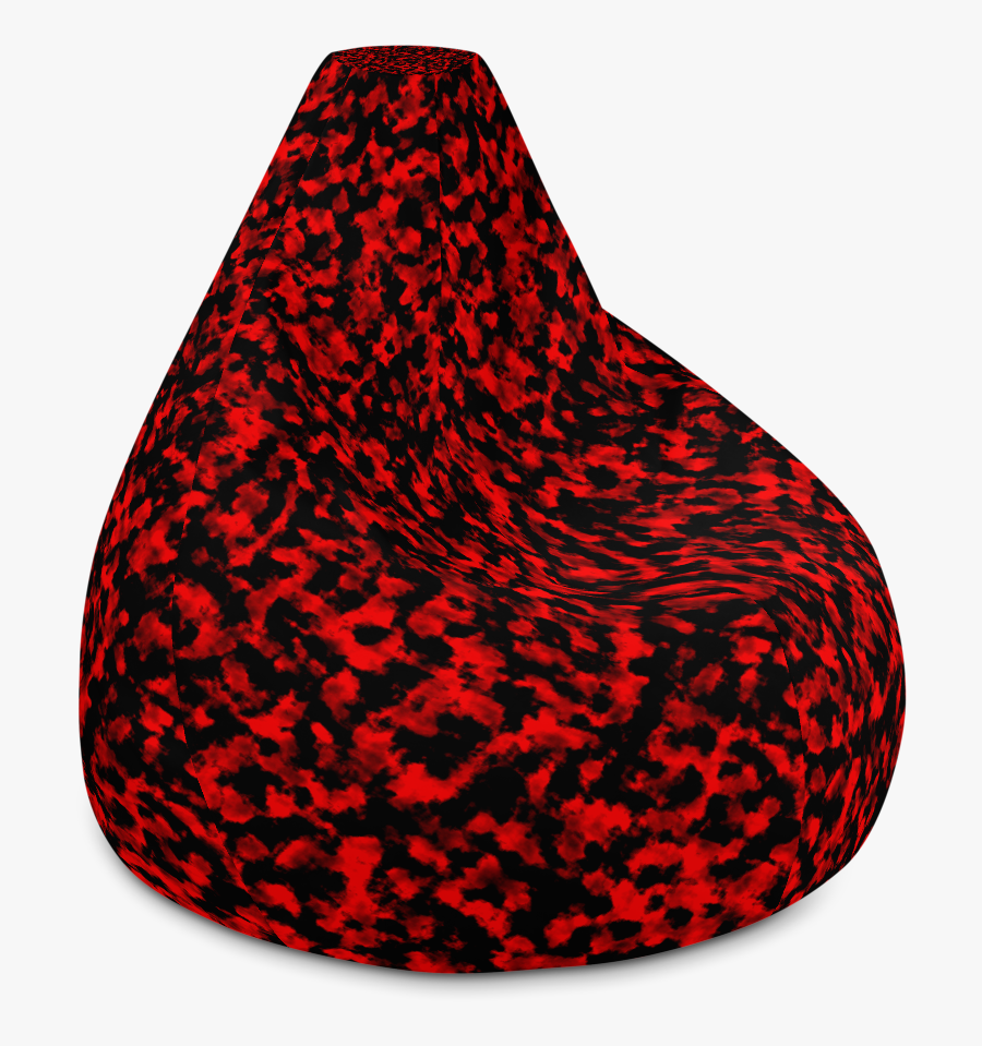 Dirty Red Hidden Village Store Bean Bag Chair - Bean Bag Chair, Transparent Clipart