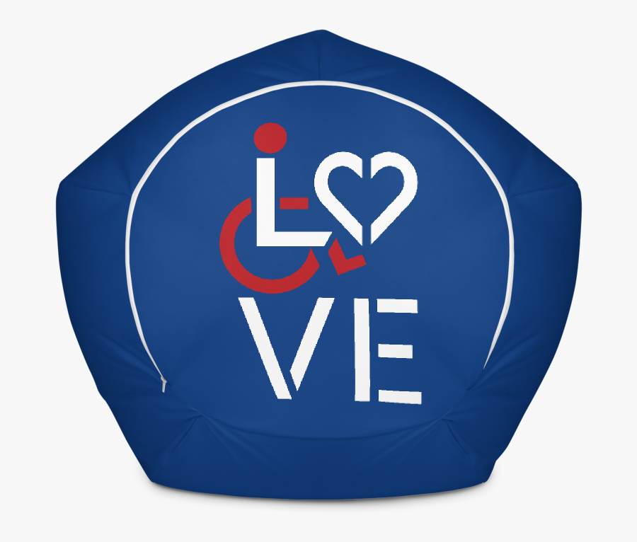 Bean Bag Bottom Zipper Loved Arrow Love Disability, Transparent Clipart