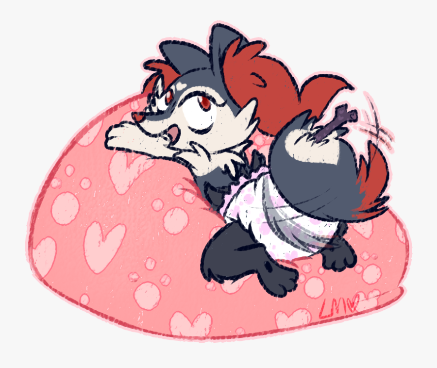 Bean Bag Tail Wag - Cartoon, Transparent Clipart