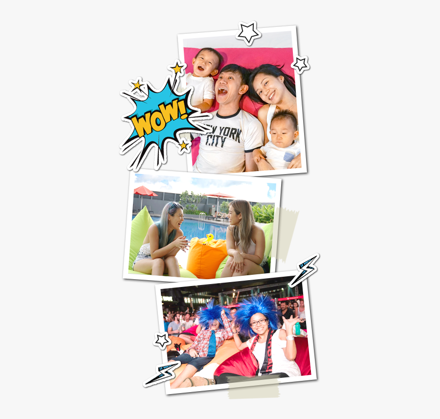 Cool Bean Bags - Collage, Transparent Clipart