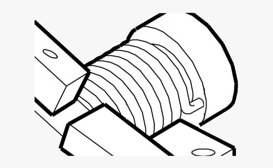 Silca D904915zr Bravo Carriage Spring - Silca Bravo Key Machine Diagram Parts, Transparent Clipart