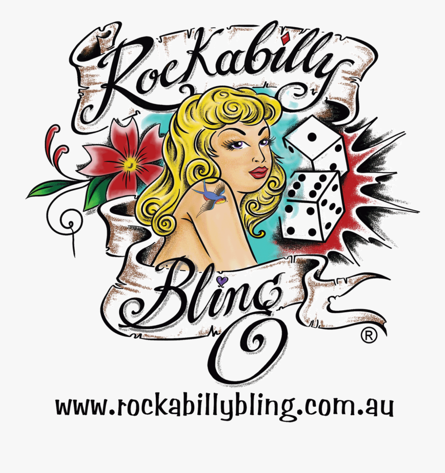 Artwork Rockabilly, Transparent Clipart